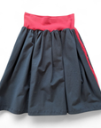 Rock aus Jersey in blau und rosa