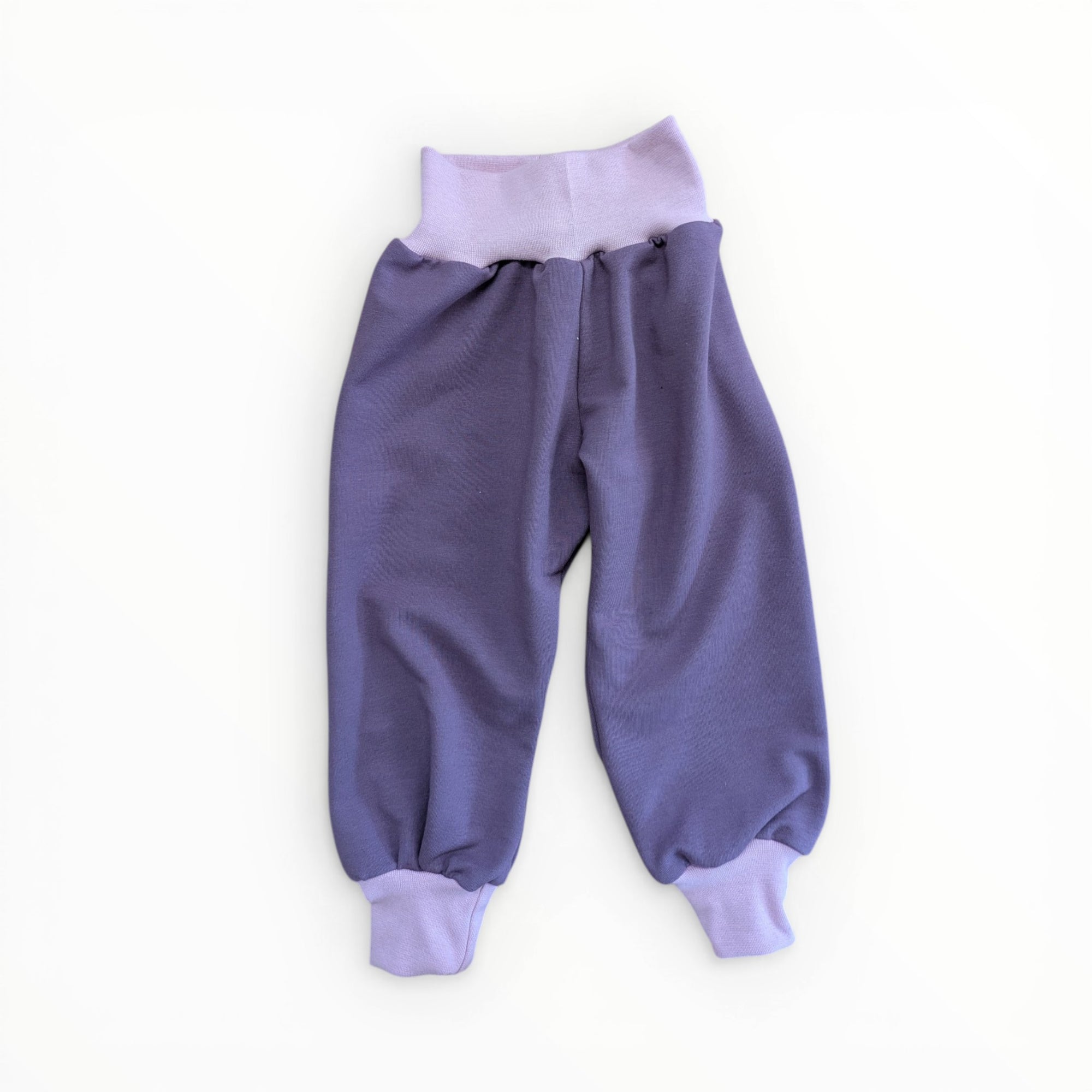 Mädchen Pumphosen violette aus Baumwolljersey in Grösse 80 von Petite Jeanne