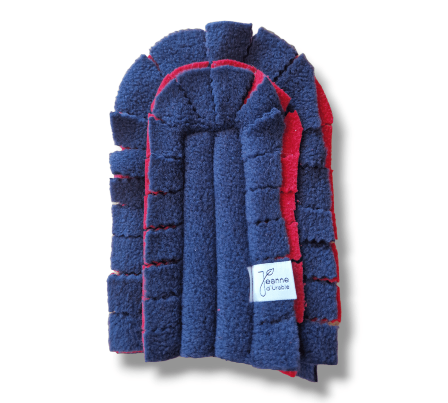 Waschbarer Staubwedel auf weissem Hintergrund