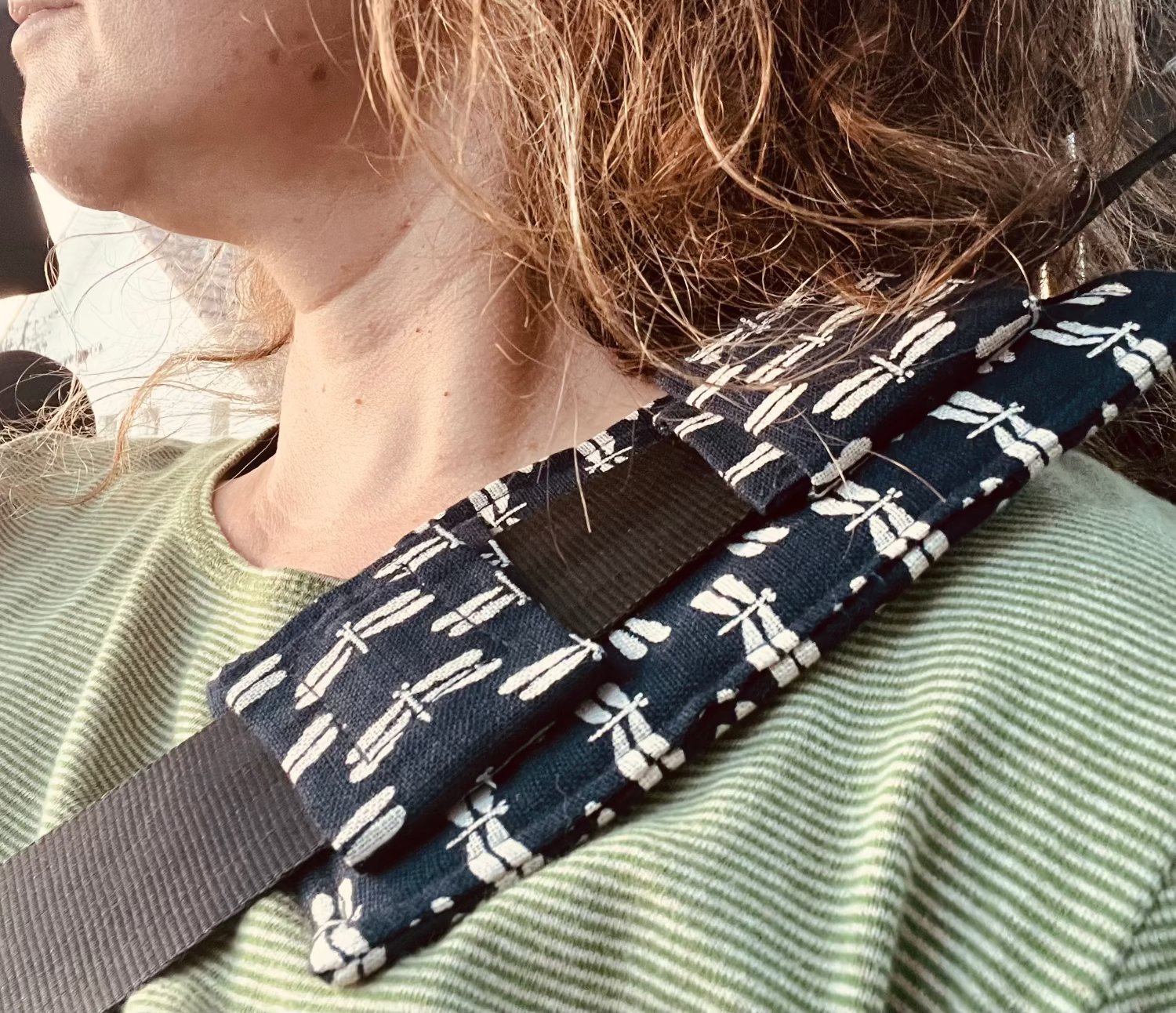 Detailansicht der Montage eines Autogurt Polsters 