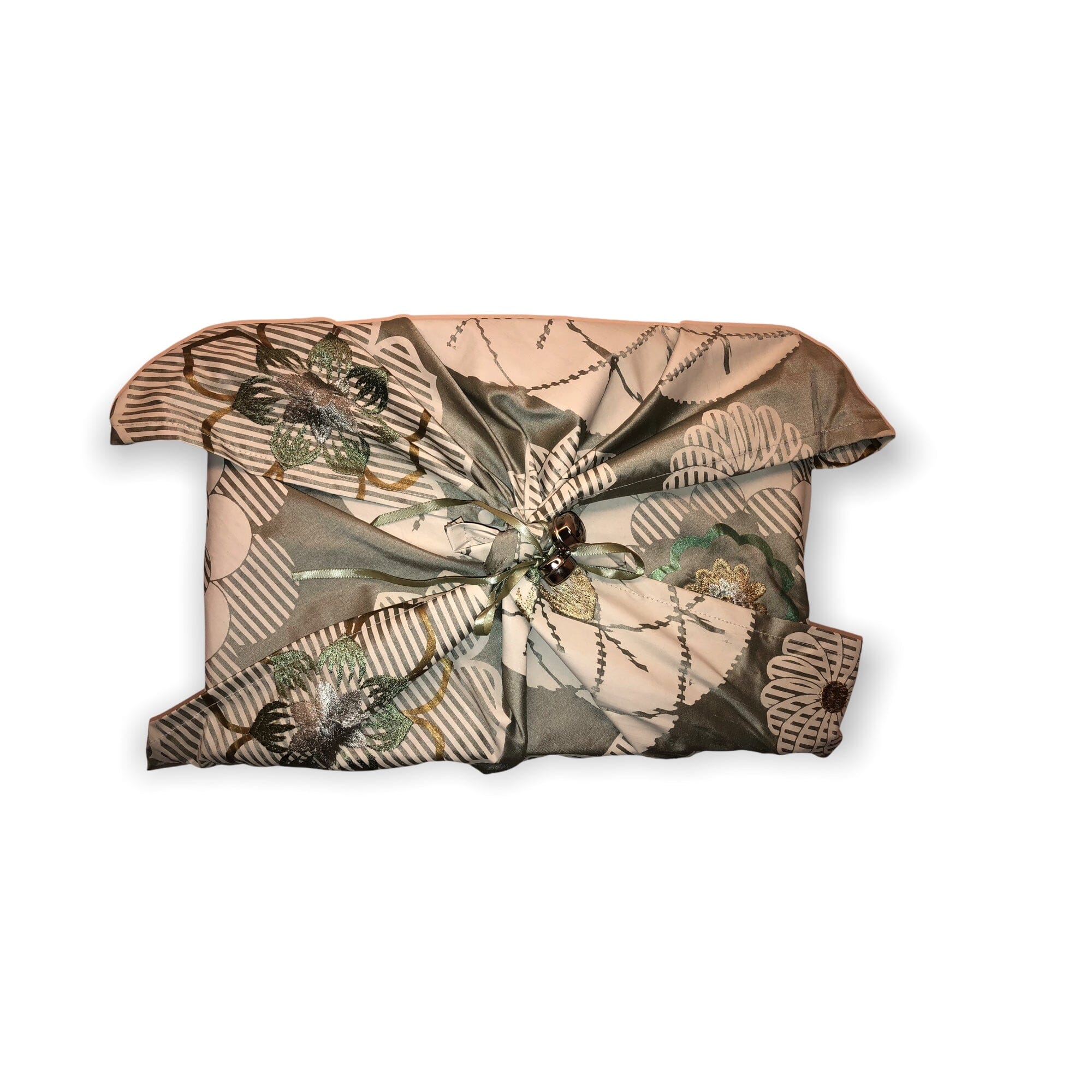 Furoshiki &quot;Fleur d&#39;Or&quot; Geschenkverpackung Jeanne d&#39;Ürable 